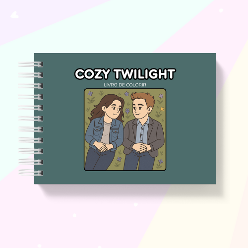Livro de Colorir - Cozy Twilight (Crepúsculo)