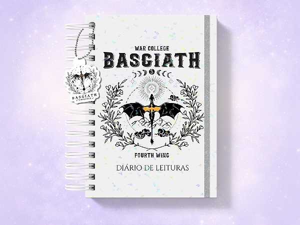 Diário de Leituras - Quarta Asa - Basgiath (Holográfico)
