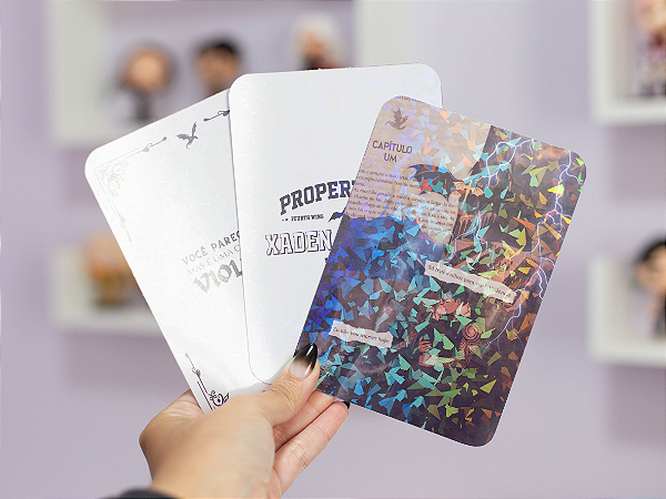 Card para Capinha de Kindle Holográfico (Quarta Asa)