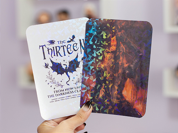 Card para Capinha de Kindle Holográfico (Trono de Vidro)