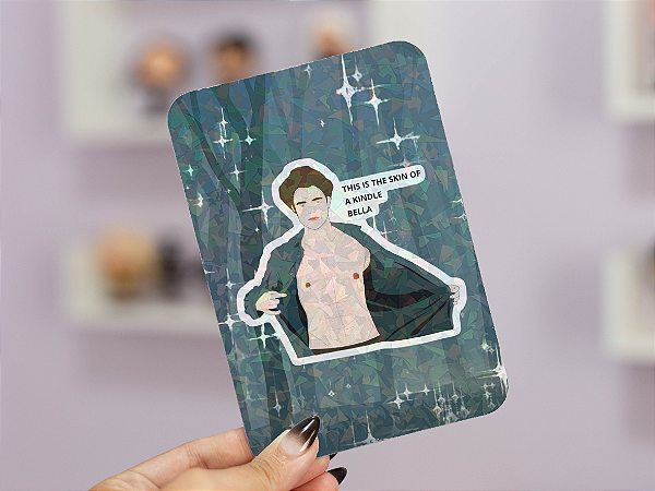 Card para Capinha de Kindle Holográfico (Crepúsculo)