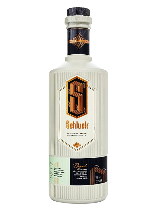 Licor de Creme de Chocolate Branco e Pistache Schluck