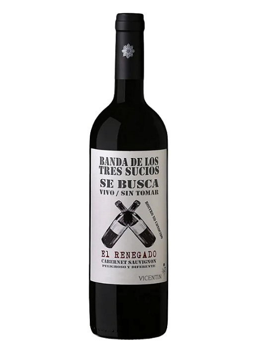 Vinho El Renegado Cabernet Sauvignon safra 2019