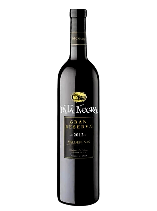 Vinho Pata Negra Gran Reserva Tempranillo safra 2012