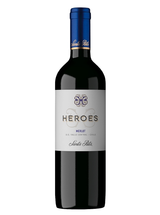 Vinho Santa Rita Heroes Merlot safra 2017