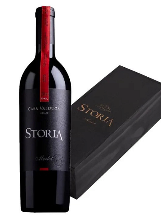 Vinho Casa Valduga Storia Merlot Gran Reserva safra 2018