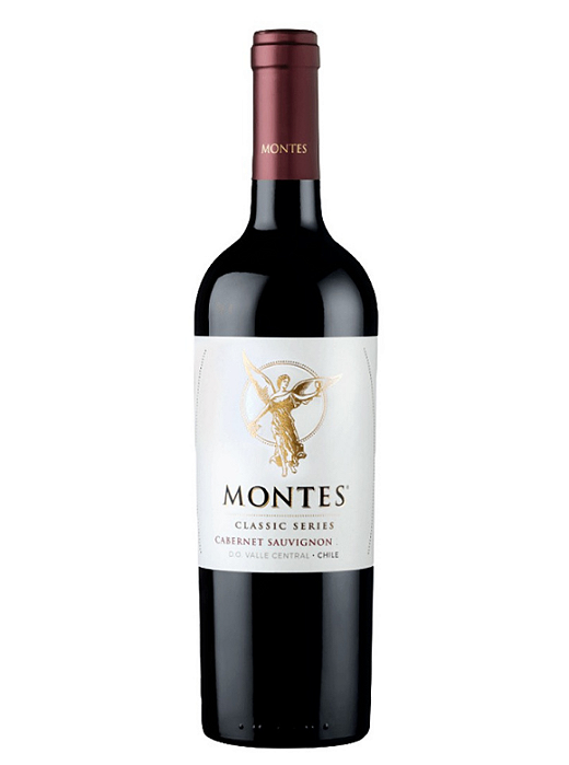 Vinho Montes Classic Reserva Cabernet Sauvignon safra 2020