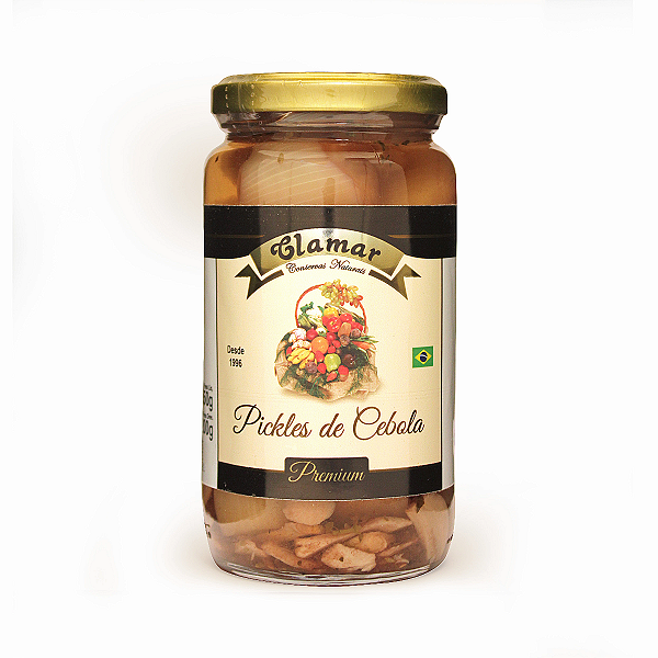 Pickles de Cebola Clamar 350g