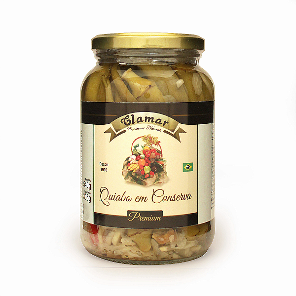 Quiabo em Conserva Clamar 540g