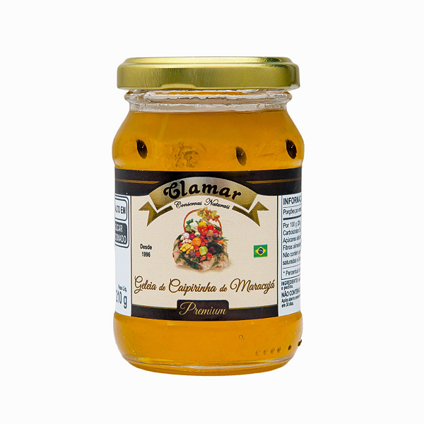 Geleia de Caipirinha de Maracujá Clamar 210g