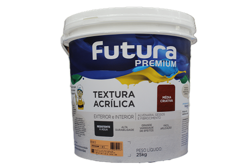 Textura Media Criativa Branca Futura 25Kg