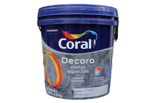 Decora Efeitos Especiais Cimento Queimado 4,8Kg