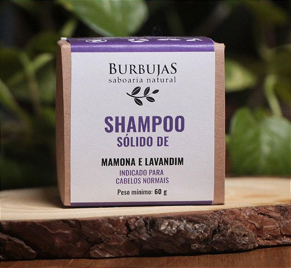 Shampoo Equilíbrio:  Mamona & Lavandim