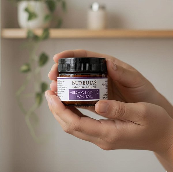 Hidratante Facial: Niacinamida , Esqualano de oliva  & Óleos de Pracaxi e Açai