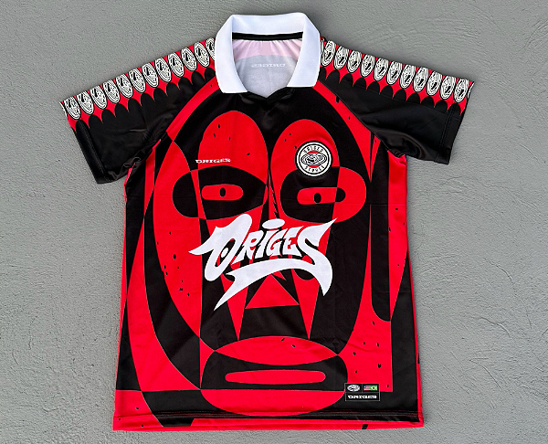 CAMISA TIME ORIGES - CAZUMBÁ VERMELHA