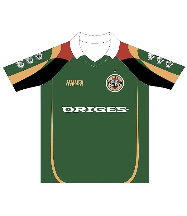 CAMISA JAMAICA BRASILEIRA 2 VERDE