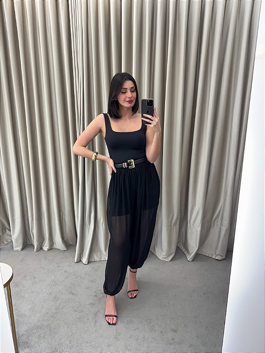 BODY REGATA DECOTE QUADRADO POLIAMIDA PREMIUM