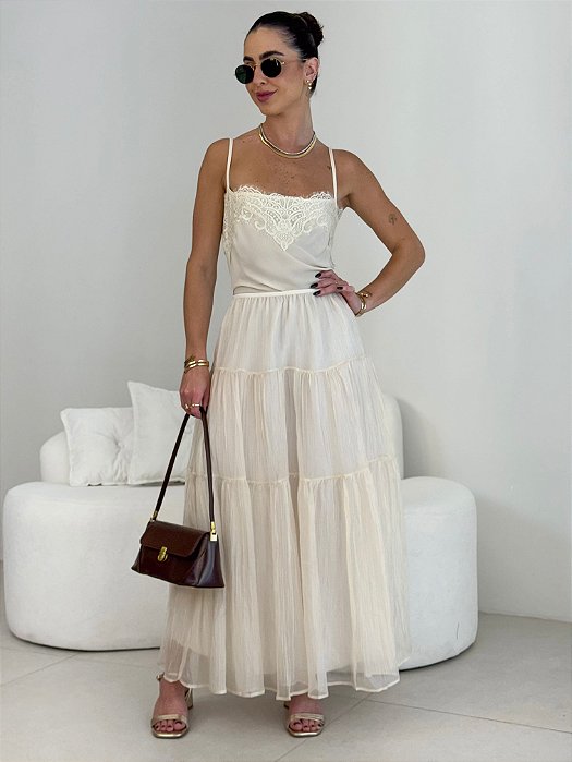 SAIA MIDI CHIFFON LOLI