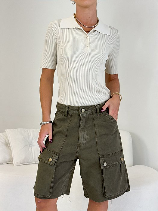 BLUSA POLO TRICOT JU