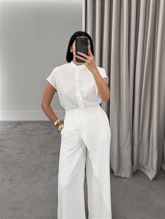 CALÇA PANTALONA FLUIDA ANNA