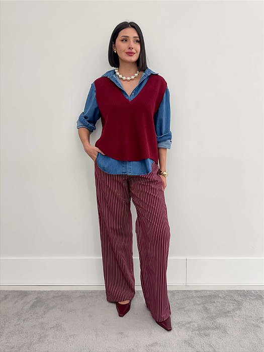 Colete Tricot Oversized Taci