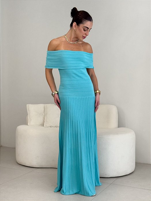 Vestido Longo Tricot Serena