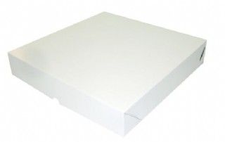 Caixa Branca Para Doces/Salgados Sem Impressão Conjugada Grande - 10 Unidades