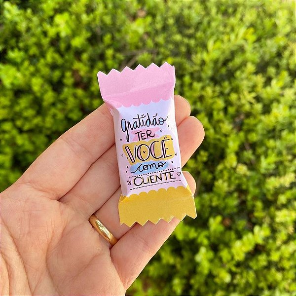 100 Balas Personalizadas para Presentear Seus Clientes