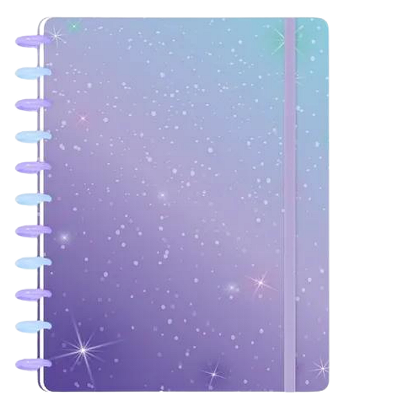 Caderno de Discos Basic Stars - Universitario (11 furos) - Disco G