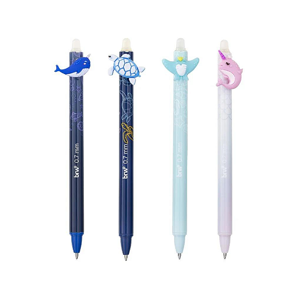 Caneta Gel Esferográfica Apagável 0.7mm Under Sea - BRW