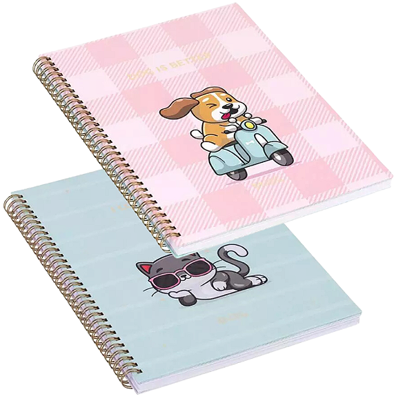 Caderno Capa Dura Pautado Best Friend 200 x 275mm - BRW