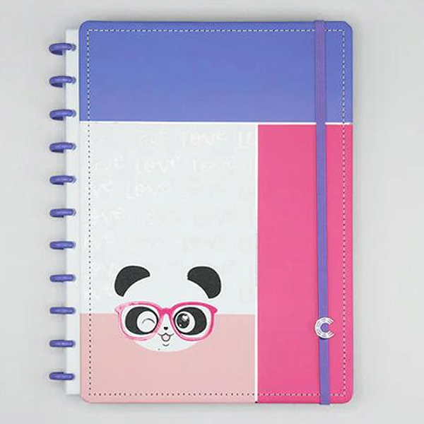 Caderno Grande Lulike By Luluca 80 Folhas 90g/m² - Caderno Inteligente