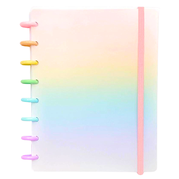 Planner de discos Não Datado  Basic  A5 (8 Furos ) Believe - Moreih Paper