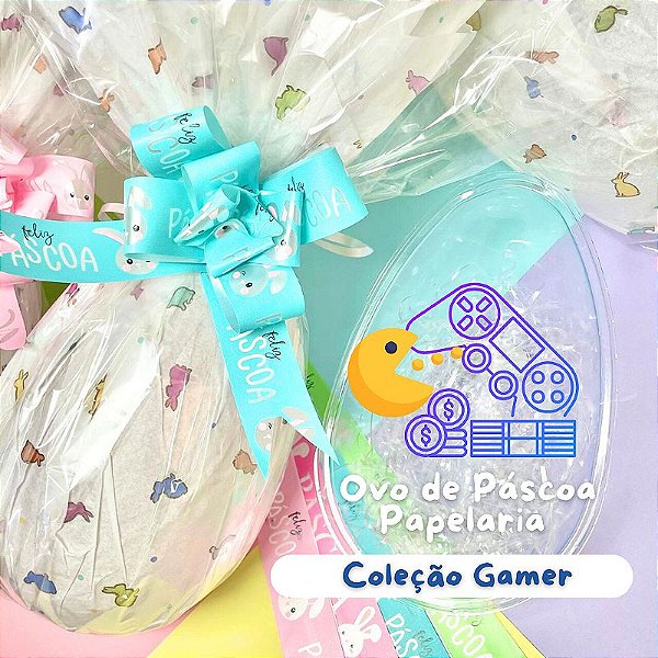 Ovo de Páscoa Supresa Papelaria - Gamer