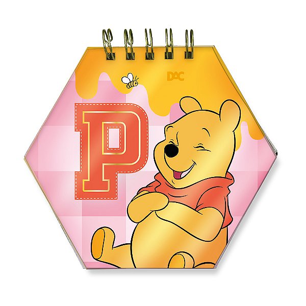 Mini Ficheiro Smart Hexagonal Ursinho Pooh - DAC
