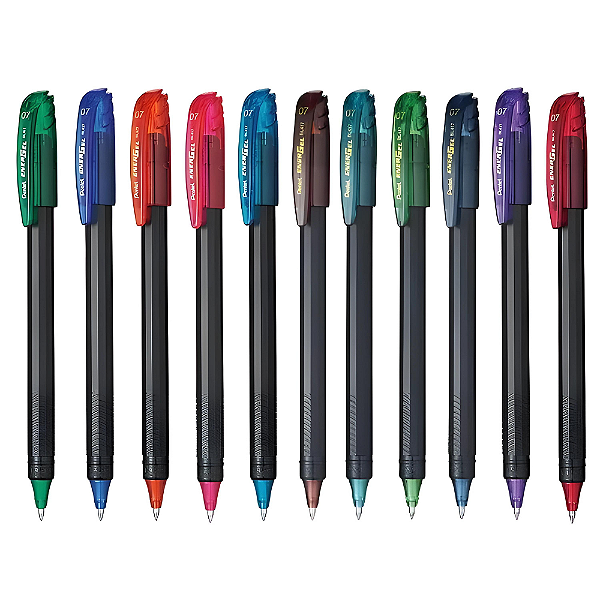 Caneta Gel Energel Makkuro 0.7MM - Pentel
