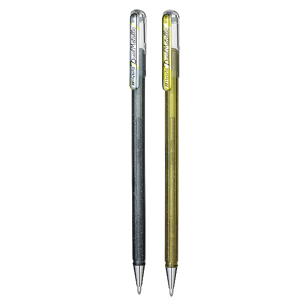 Caneta Gel Hybrid Dual Metallic 1.0mm - Pentel