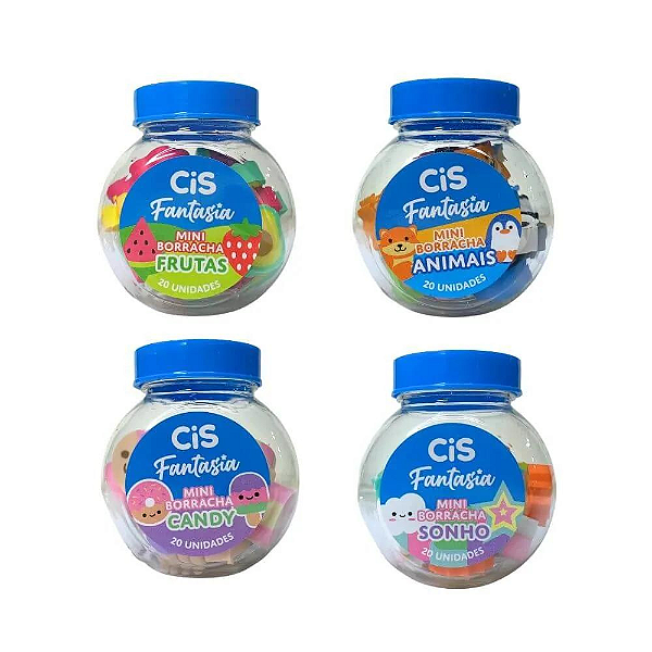 Kit Mini Borracha Fofa c/ 80 Unidade - CIS
