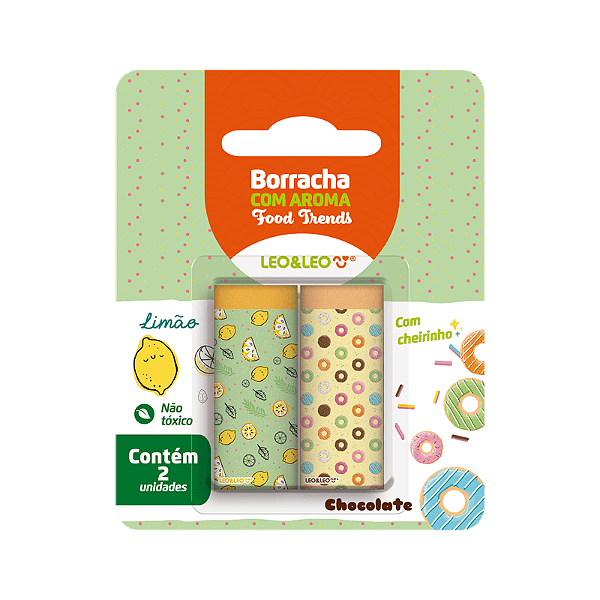 Borracha Food Trends Com Aroma Blisters c/2un - Leo&Leo