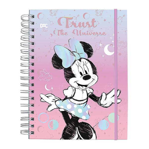 Caderno Colegial Smart Minnie Mouse 80 Fls  - DAC