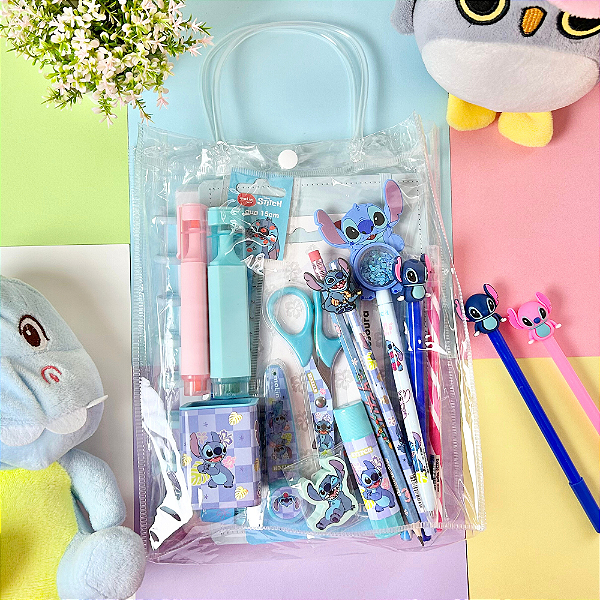 Bag Surpresa de Papelaria - Personagem Stitch