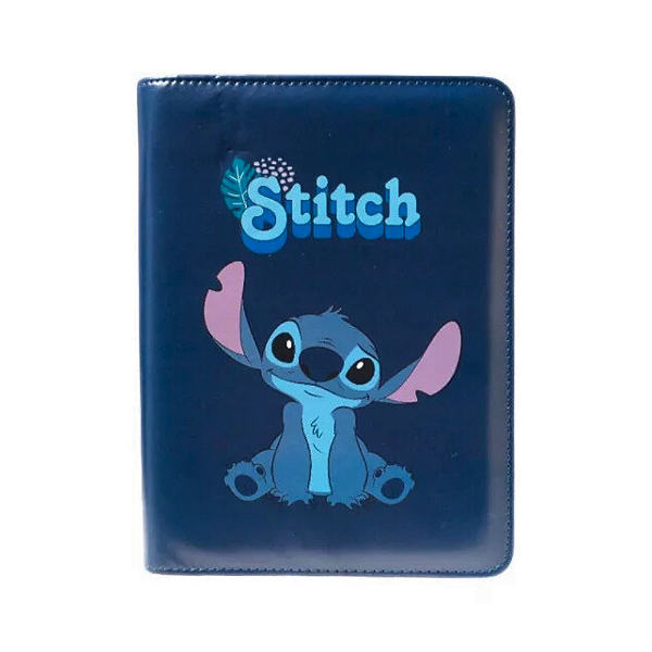 Caderno com Pasta A6 Stitch Disney – Zonacriativa