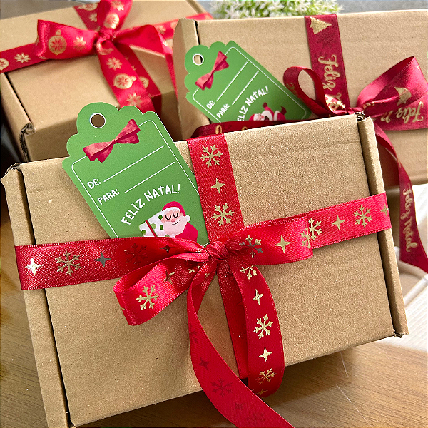 Caixinha Surpresa de Natal - Escolariê