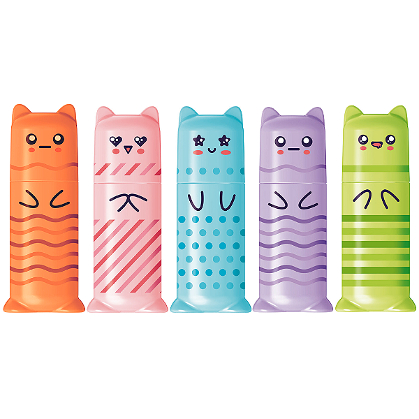 Kit Marca Texto Mini Cute Pastel 5 Cores - MAPED