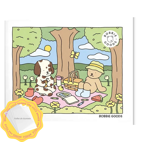 Livro de Colorir Oficial Bobbie Goods: Edição Oficial - Dias Quentes (Spring Summer)