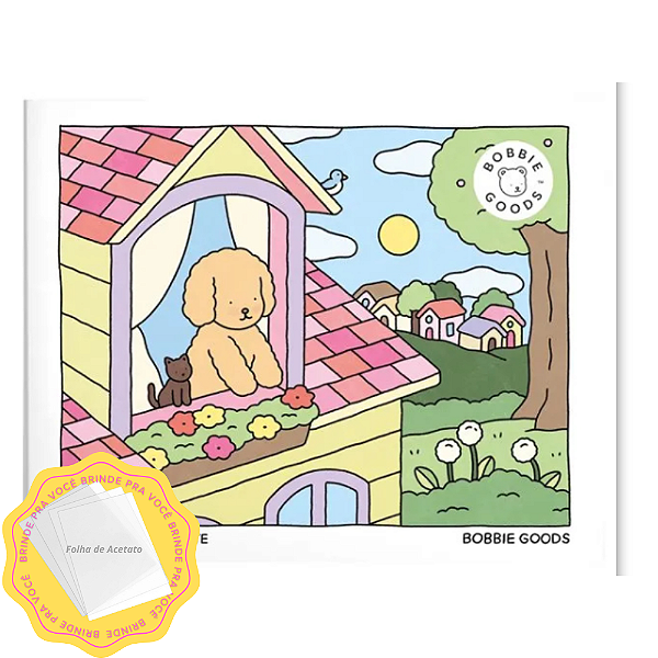 Livro de Colorir Oficial Bobbie Goods: Edição Oficial - Do Dia para a Noite (Day to Night)