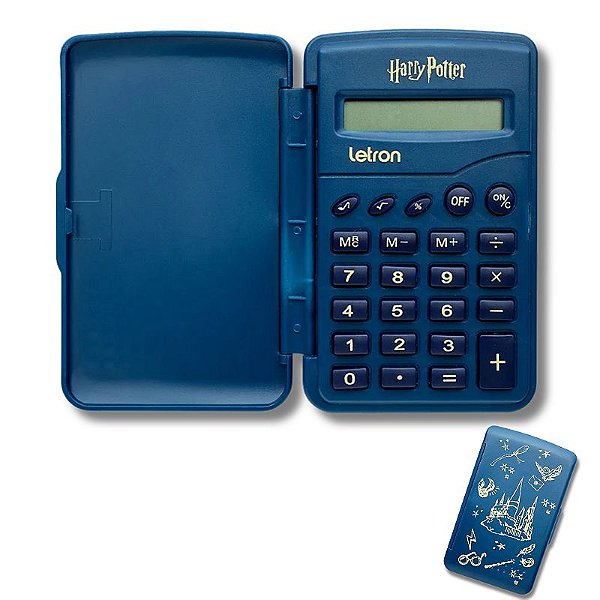 Calculadora 8 Dígitos Harry Potter - Letron
