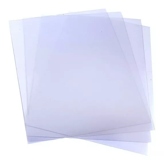 Folha de Acetato A4 Transparente para Pintura