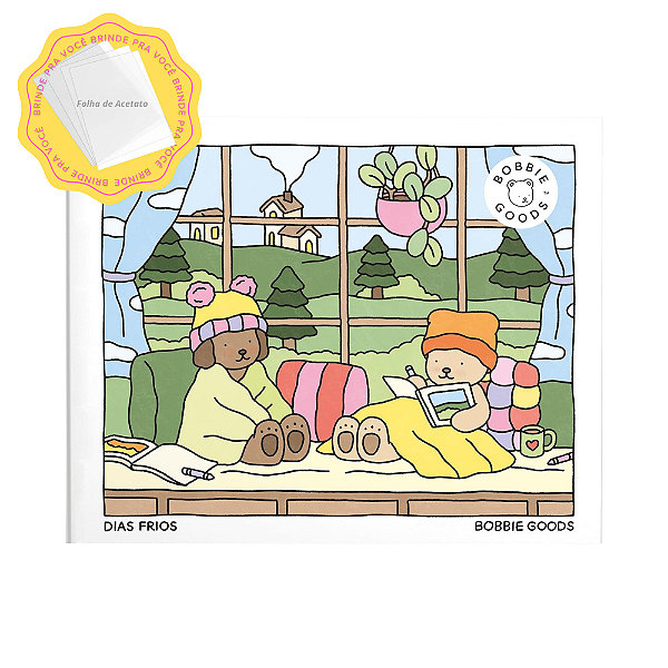 Livro de Colorir Oficial Bobbie Goods: Edição Oficial - Dias Frios (Fall Winter)