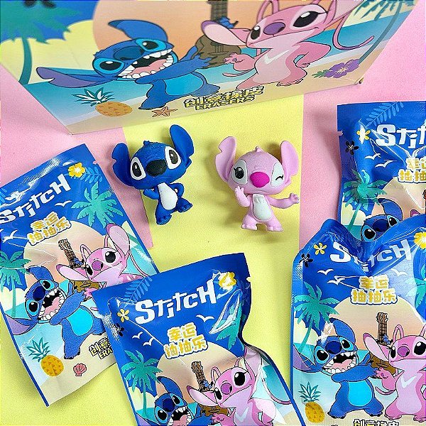 Borracha Fofa Supresa Stitch e Angel